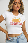 MAGANDA CROPPED TEE - WHITE