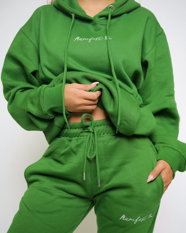 *LIMITED* MANIFEST HOODIE - FOREST GREEN