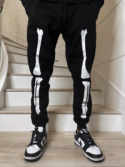 GLOW IN THE DARK SKELETON JOGGERS